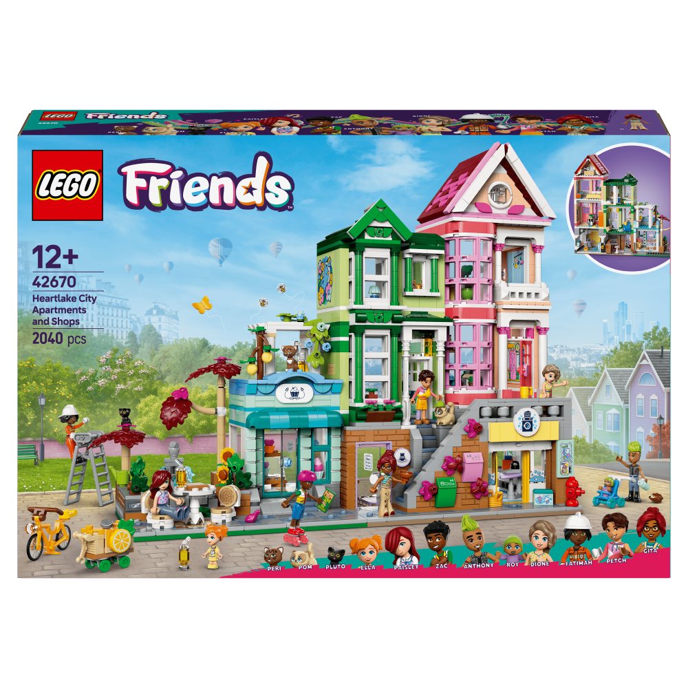 LEGO Friends Heartlake City Apartments and Shops 42670