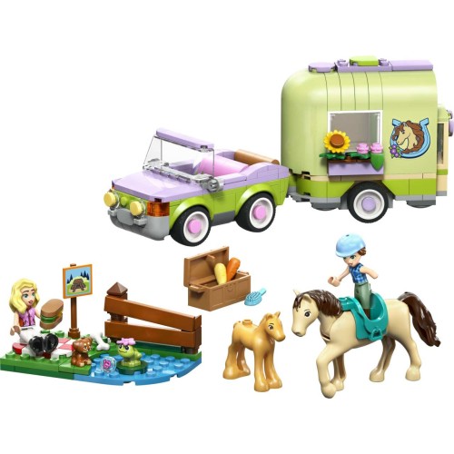 LEGO Friends Horse & Baby Foal Trailer Toy Set 42695 (42695)