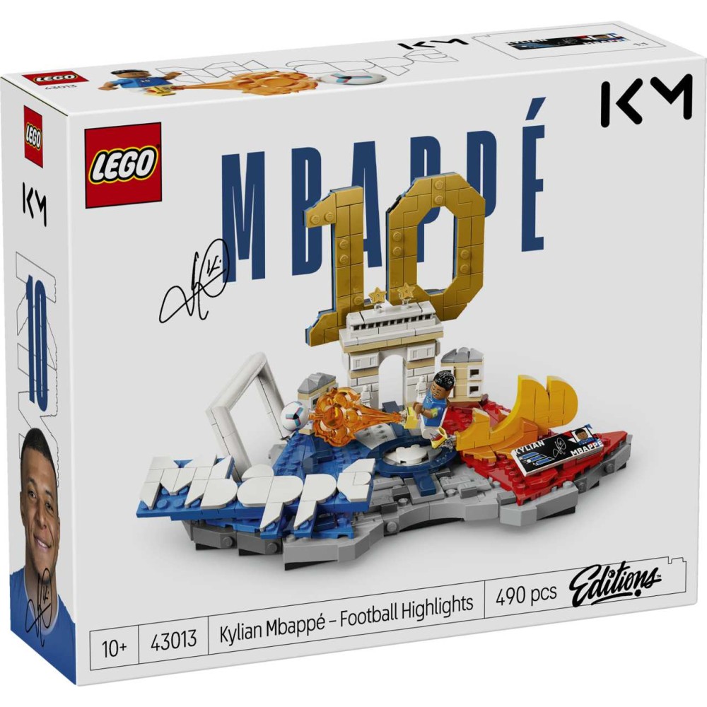 LEGO Editions Kylian Mbappé – Soccer Highlights 43013
