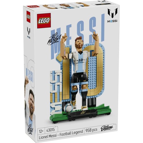 LEGO Editions Lionel Messi – Soccer Legend 43015