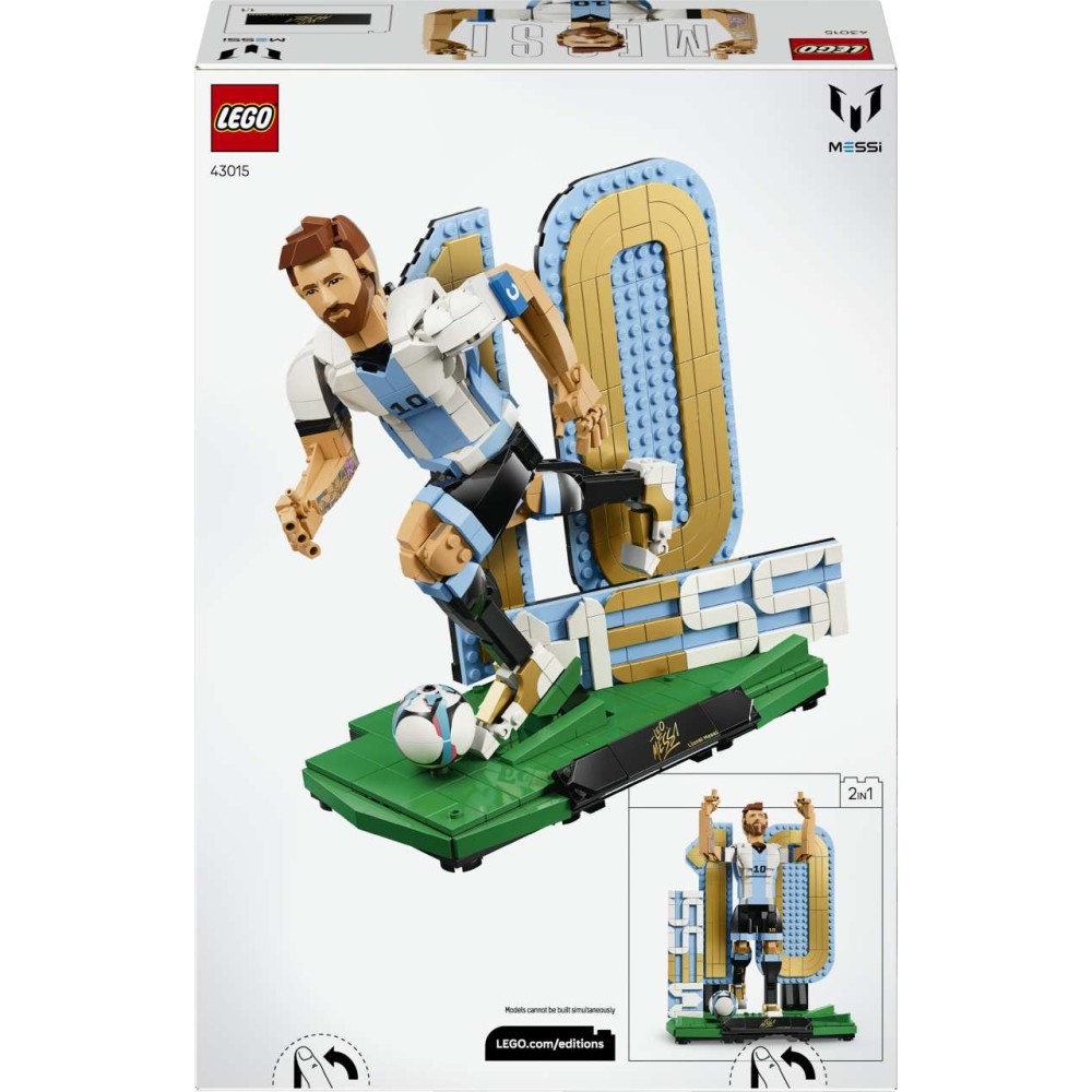LEGO Editions Lionel Messi – Soccer Legend 43015