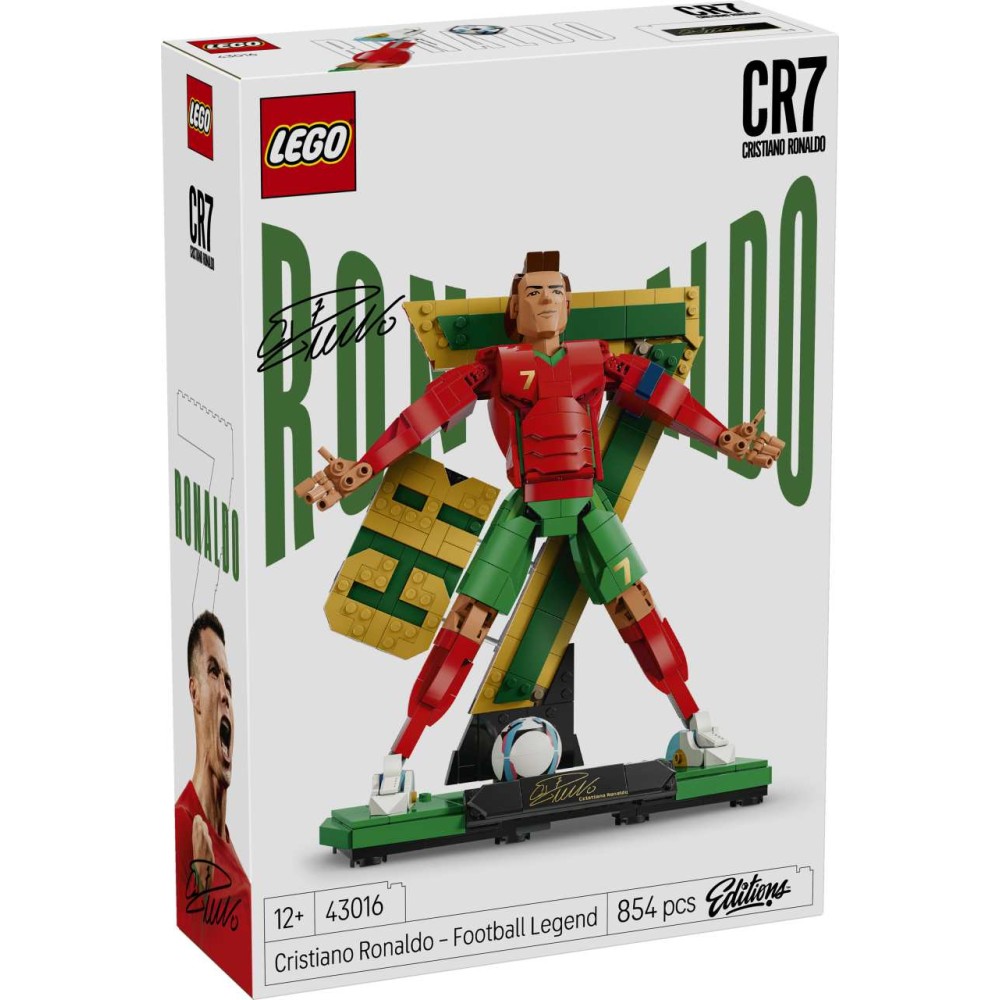 LEGO Editions Cristiano Ronaldo – Soccer Legend 43016