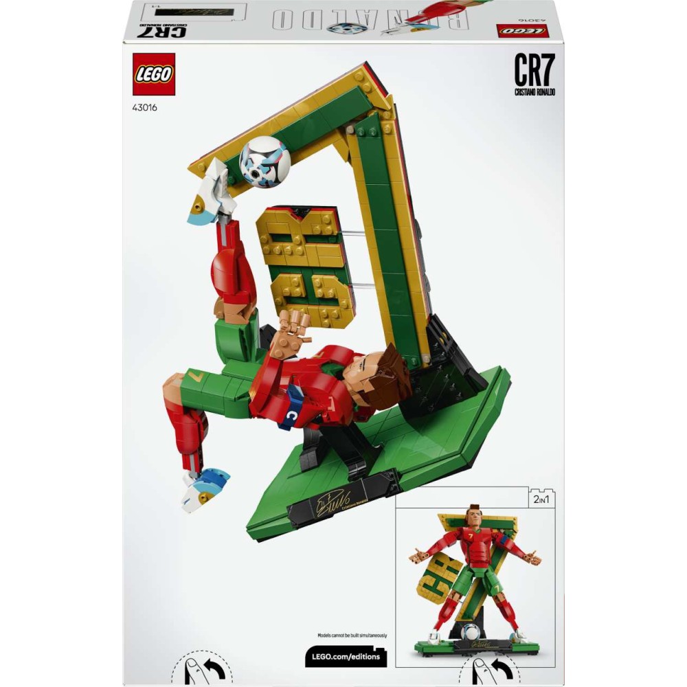 LEGO Editions Cristiano Ronaldo – Soccer Legend 43016