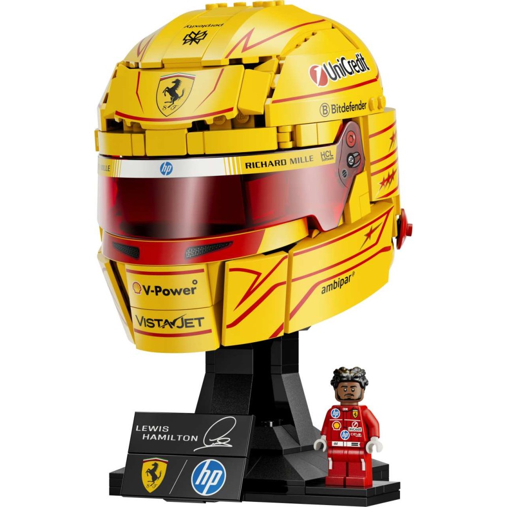 LEGO Editions Scuderia Ferrari HP Lewis Hamilton Helmet 43022
