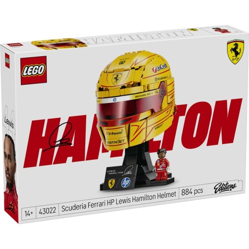 LEGO Editions Scuderia Ferrari HP Lewis Hamilton Helmet 43022