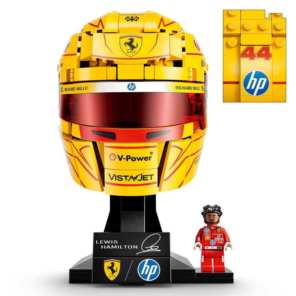 LEGO Editions Scuderia Ferrari HP Lewis Hamilton Helmet 43022