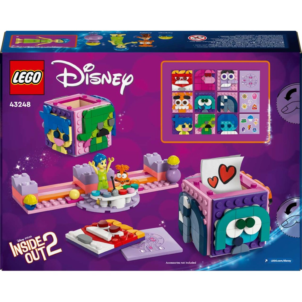 LEGO ǀ Disney Pixar Inside Out 2 Mood Cubes 43248