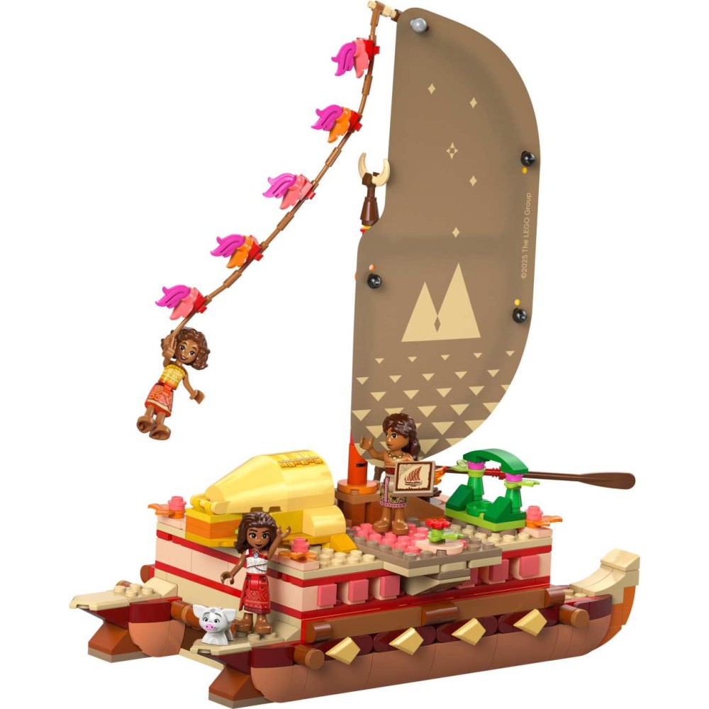 LEGO ǀ Disney Princess Moana’s Adventure Canoe 43270