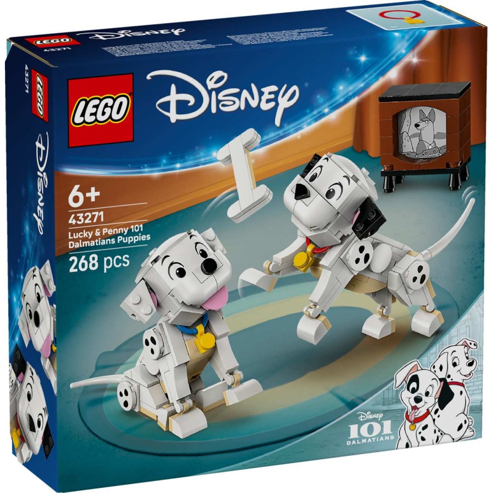 LEGO ǀ Disney Lucky & Penny 101 Dalmatians Puppies 43271 (43271)