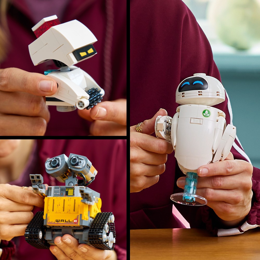 LEGO ǀ Disney and Pixar WALL-E and EVE Set for Adults (43279)