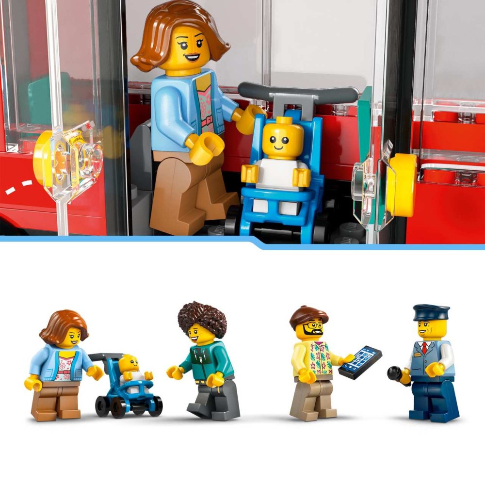 LEGO City Red Double-Decker Sightseeing Bus 60407