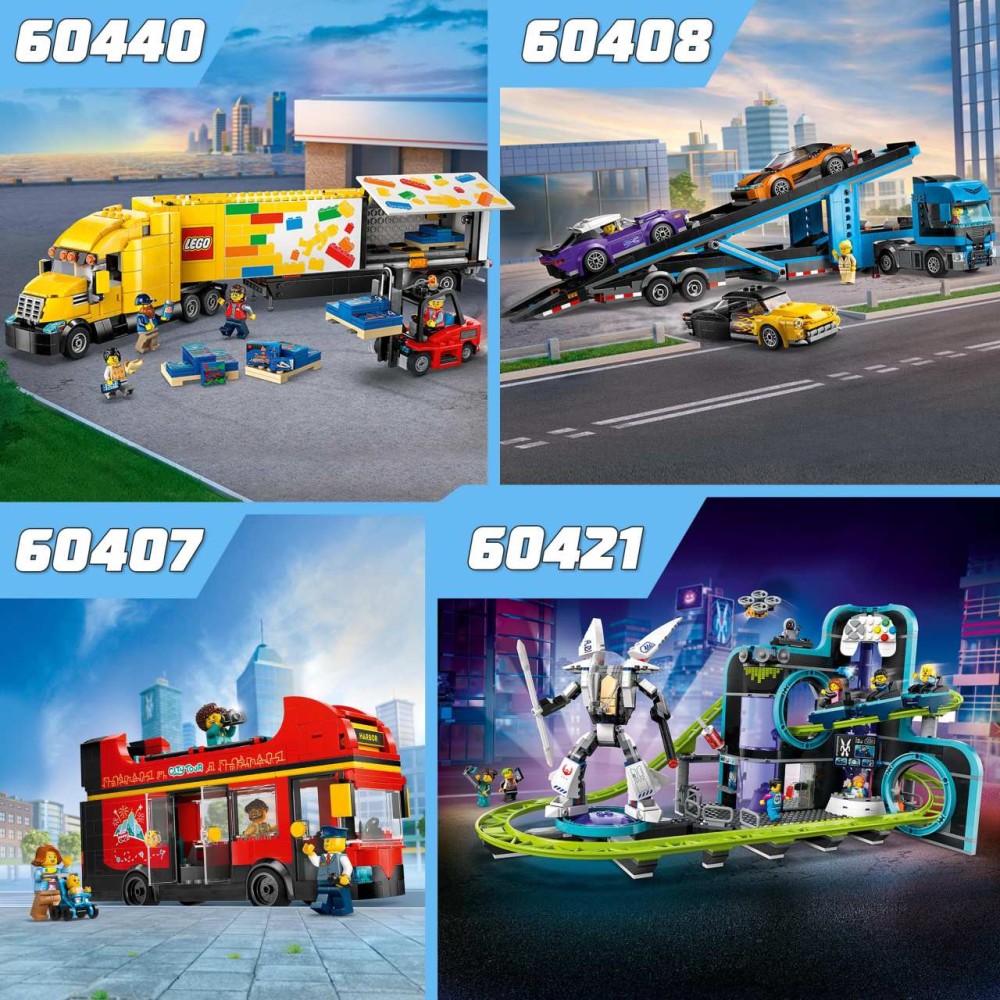 LEGO City Red Double-Decker Sightseeing Bus 60407