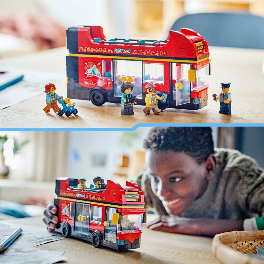 LEGO City Red Double-Decker Sightseeing Bus 60407