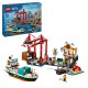 LEGO City Seaside Harbour with Cargo Ship Toy 60422