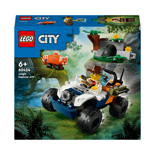 LEGO City Jungle Explorer ATV Red Panda Mission Set 60424