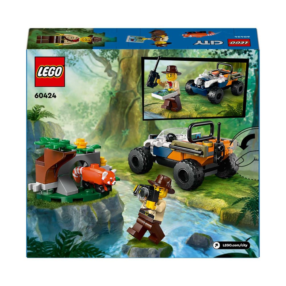 LEGO City Jungle Explorer ATV Red Panda Mission 60424