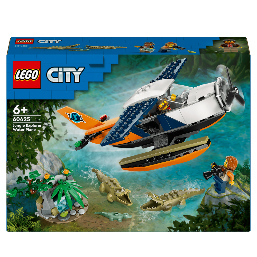 LEGO City Jungle Explorer Water Plane Toy Set 60425