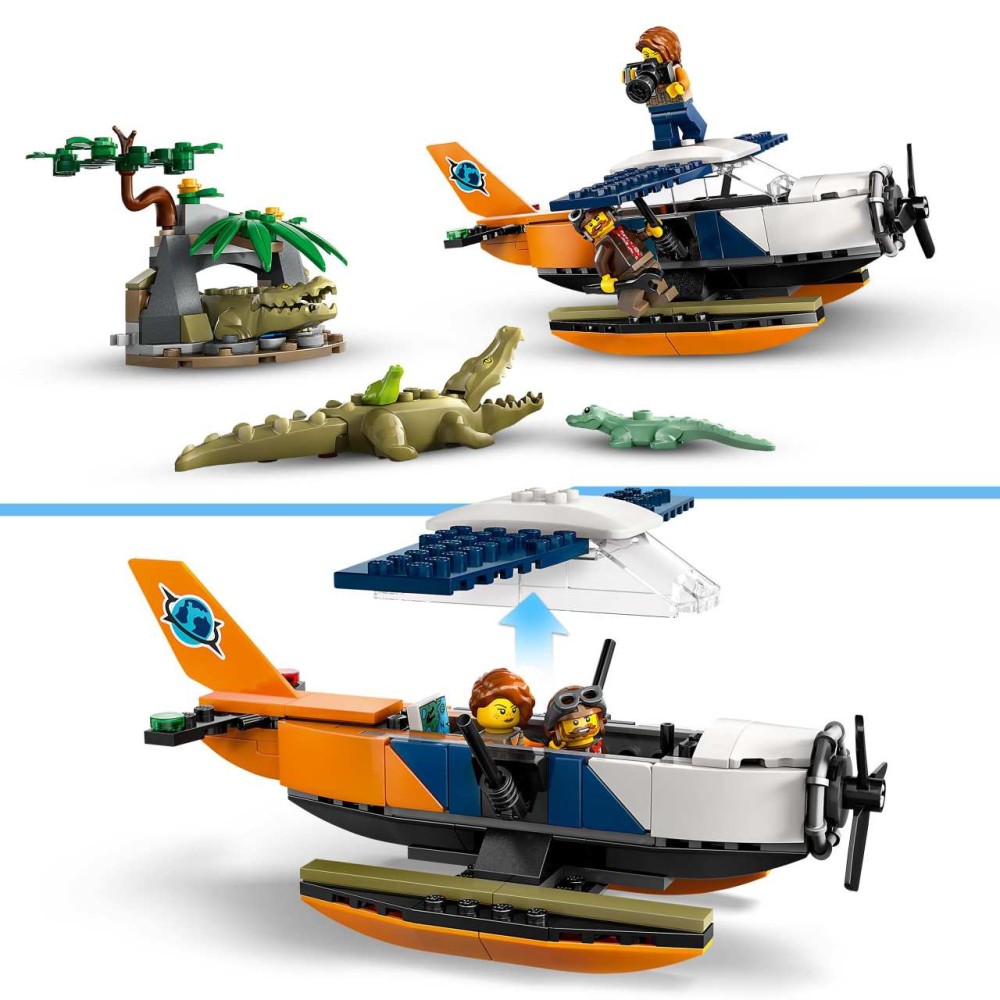 LEGO City Jungle Explorer Water Plane Toy Set 60425