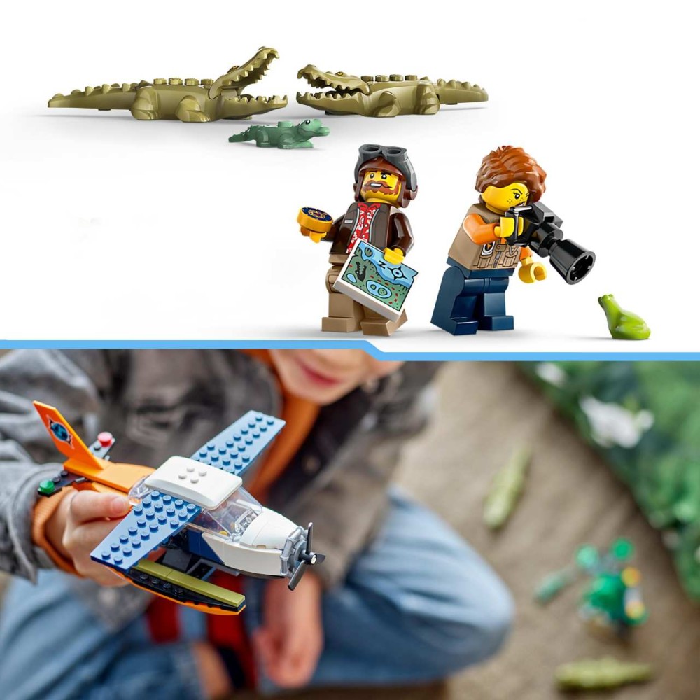 LEGO City Jungle Explorer Water Plane Toy Set 60425