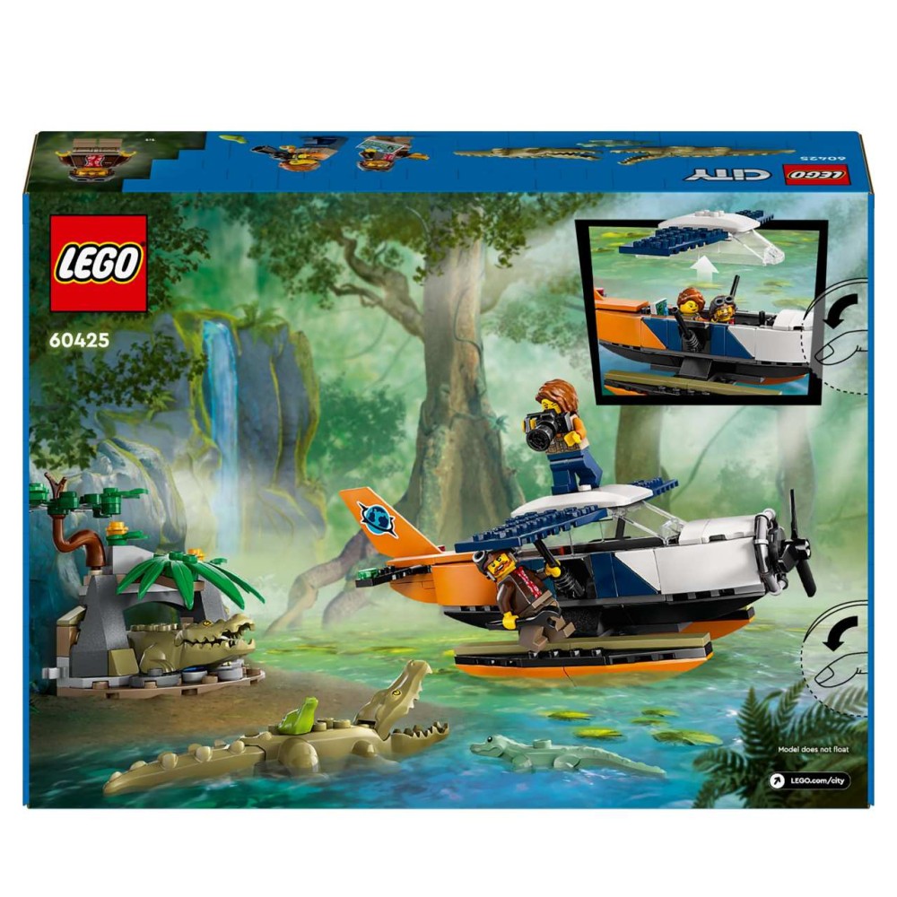 LEGO City Jungle Explorer Water Plane Toy Set 60425