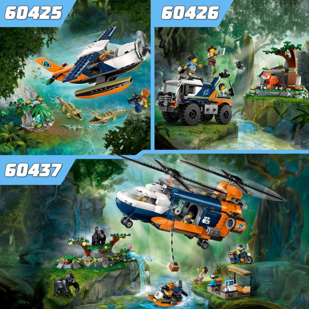 LEGO City Jungle Explorer Off-Road Truck Toy 60426