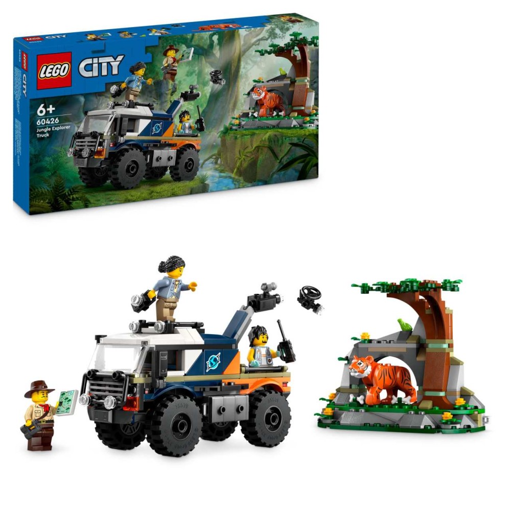 LEGO City Jungle Explorer Off-Road Truck Toy 60426