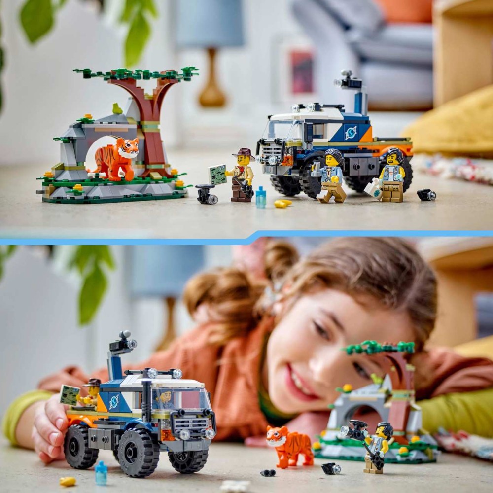 LEGO City Jungle Explorer Off-Road Truck Toy 60426
