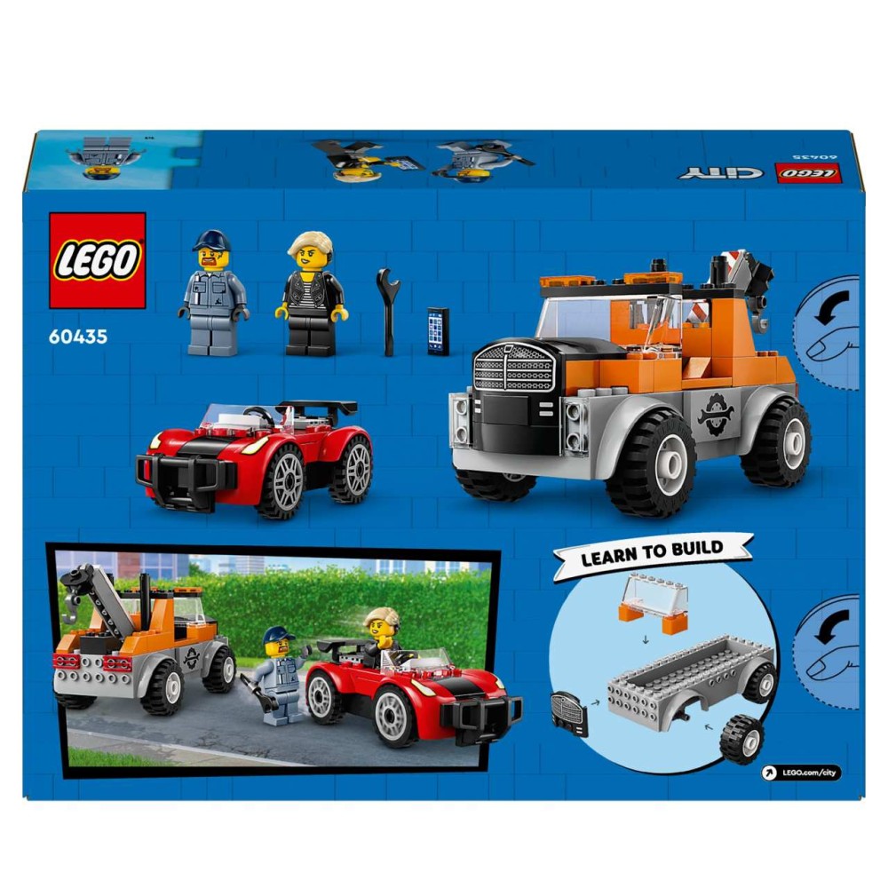 LEGO City Tow Truck and Sports Car Repair Toy 60435