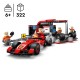 LEGO City F1 Pit Stop & Pit Crew with Ferrari Car 60443