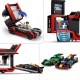 LEGO City F1 Truck with RB20 & AMR24 F1 Cars 60445