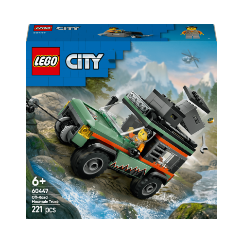 LEGO City Off-Road 4x4 Mountain Truck Toy 60447