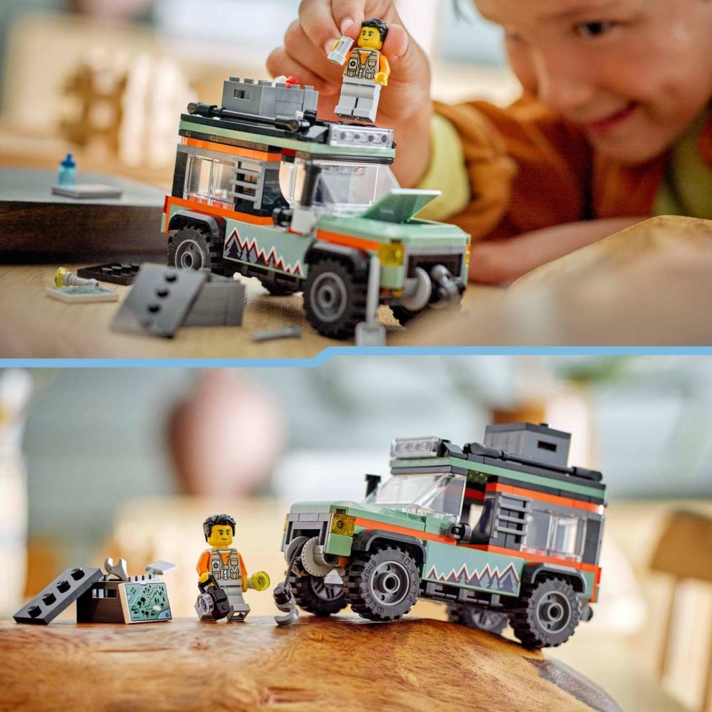 LEGO City Off-Road 4x4 Mountain Truck Toy 60447