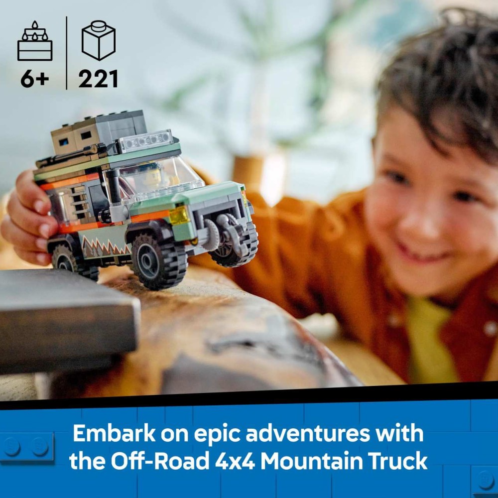LEGO City Off-Road 4x4 Mountain Truck Toy 60447