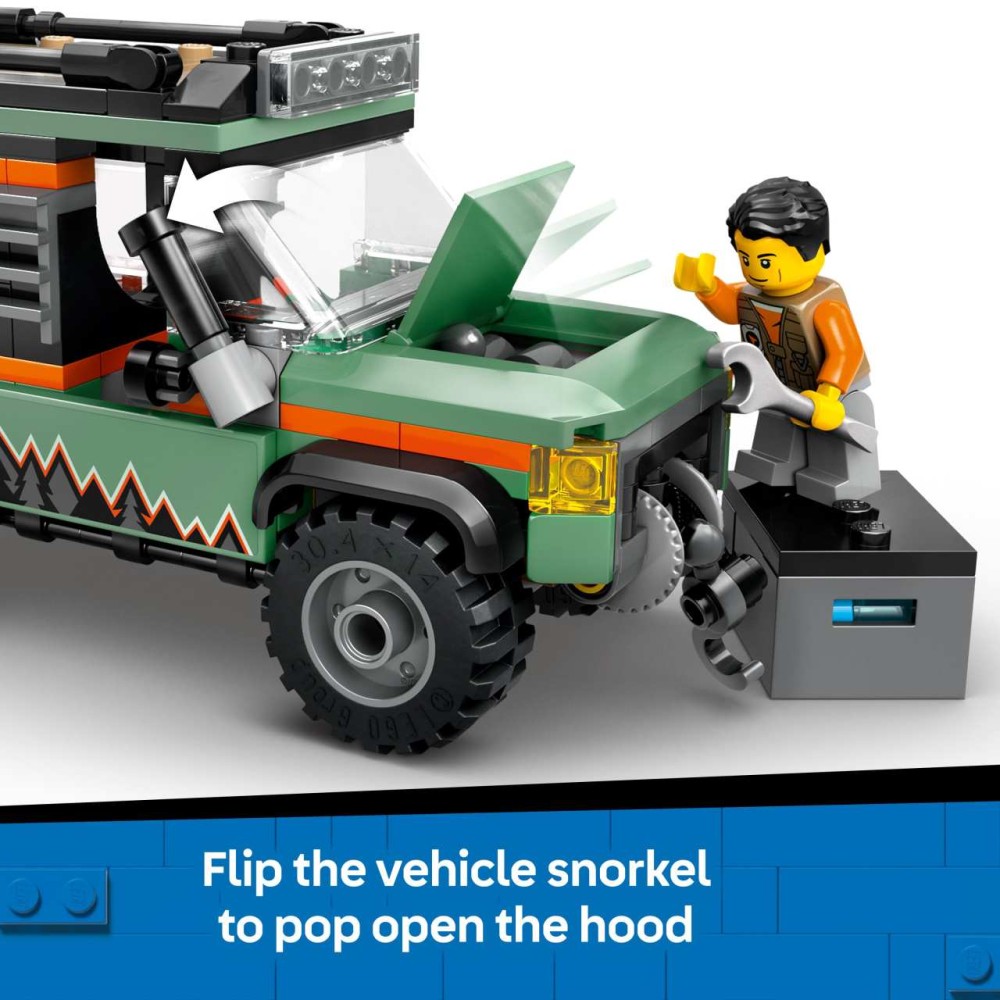 LEGO City Off-Road 4x4 Mountain Truck Toy 60447