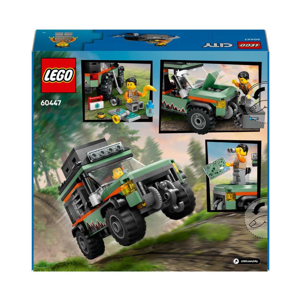 LEGO City Off-Road 4x4 Mountain Truck Toy 60447