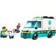 LEGO City Emergency Ambulance Toy Vehicle Set 60451 (60451)
