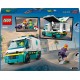 LEGO City Emergency Ambulance Toy Vehicle Set 60451 (60451)