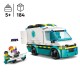 LEGO City Emergency Ambulance Toy Vehicle Set 60451