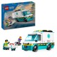 LEGO City Emergency Ambulance Toy Vehicle Set 60451