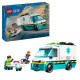 LEGO City Emergency Ambulance Toy Vehicle Set 60451