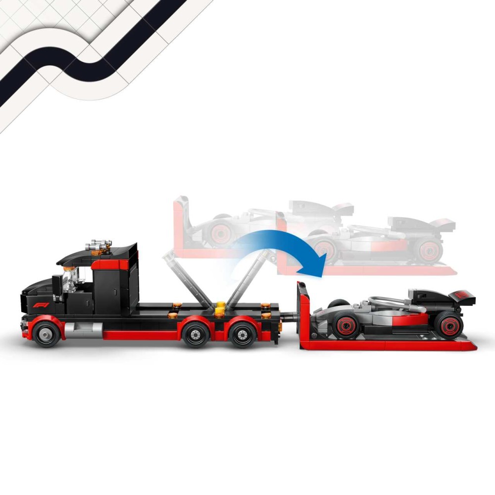 LEGO City F1 Display Truck with Audi F1 Race Car 60493 (60493)
