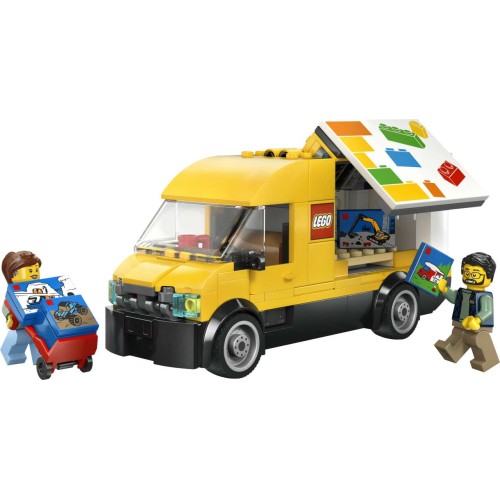 LEGO City: The LEGO Van Toy with 2 Minifigures 60500 (60500)