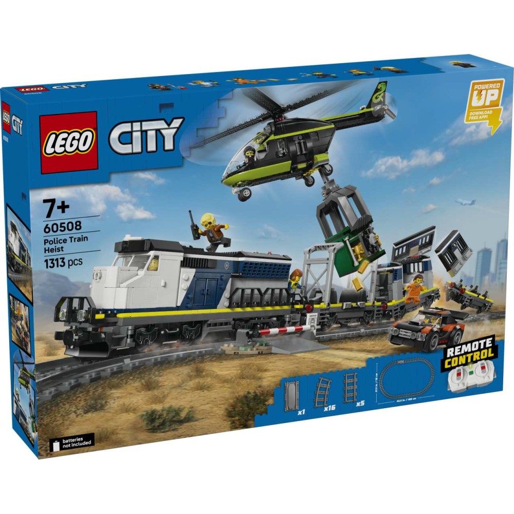 LEGO City Police Train Heist - Toy Train Set 60508