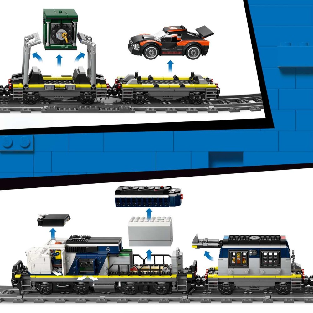 LEGO City Police Train Heist - Toy Train Set 60508