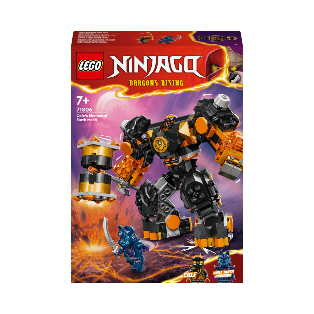 Lego Cole's Elemental Earth Mech - 71806