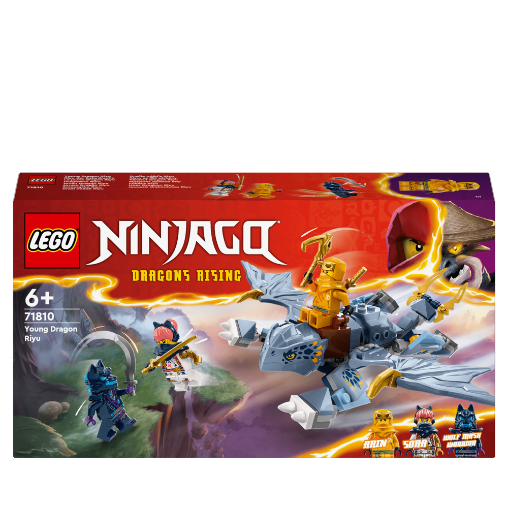 LEGO NINJAGO Young Dragon Riyu Toy Set 71810