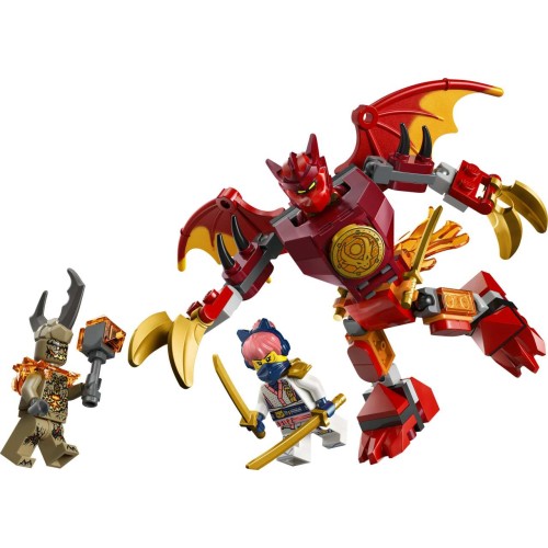 LEGO NINJAGO Kai's Dragon Mech Battle Pack Toy 71851 (71851)