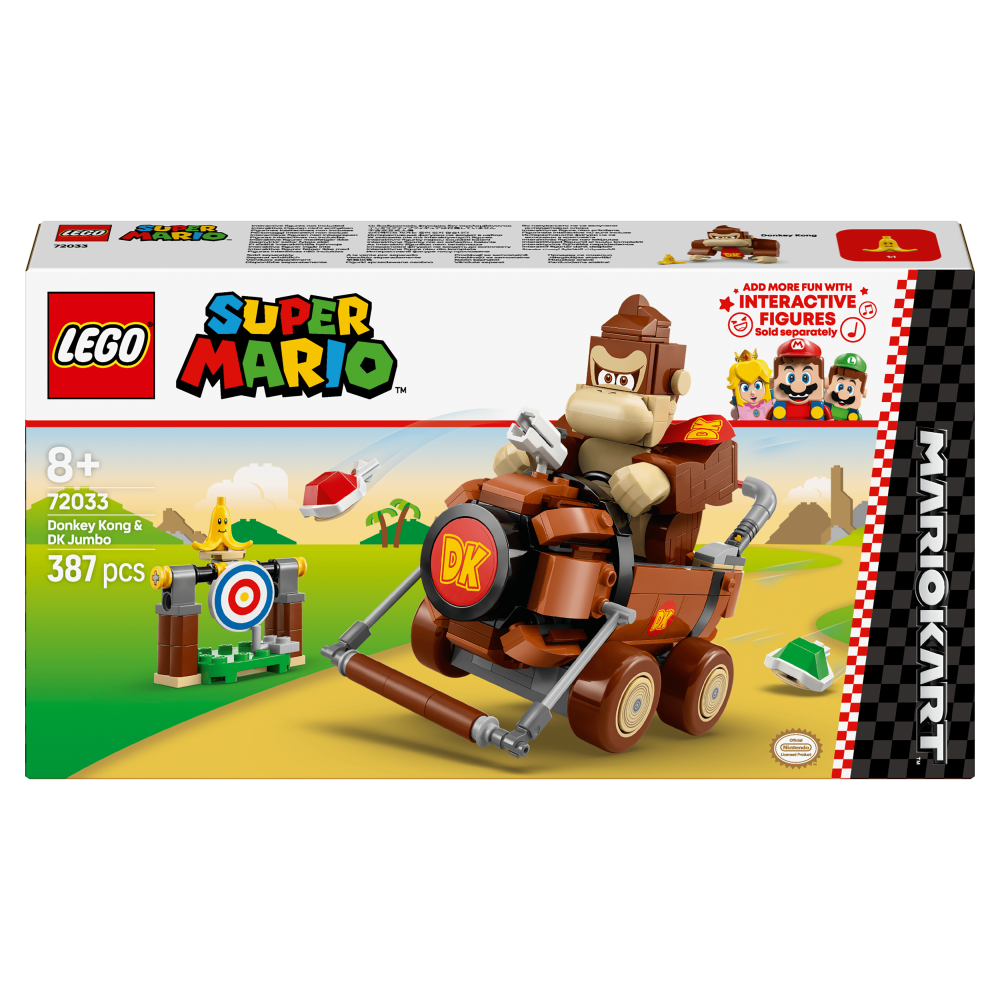 LEGO Super Mario: Mario Kart – Donkey Kong & DK Jumbo 72033