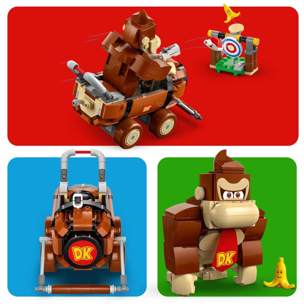 LEGO Super Mario: Mario Kart – Donkey Kong & DK Jumbo 72033