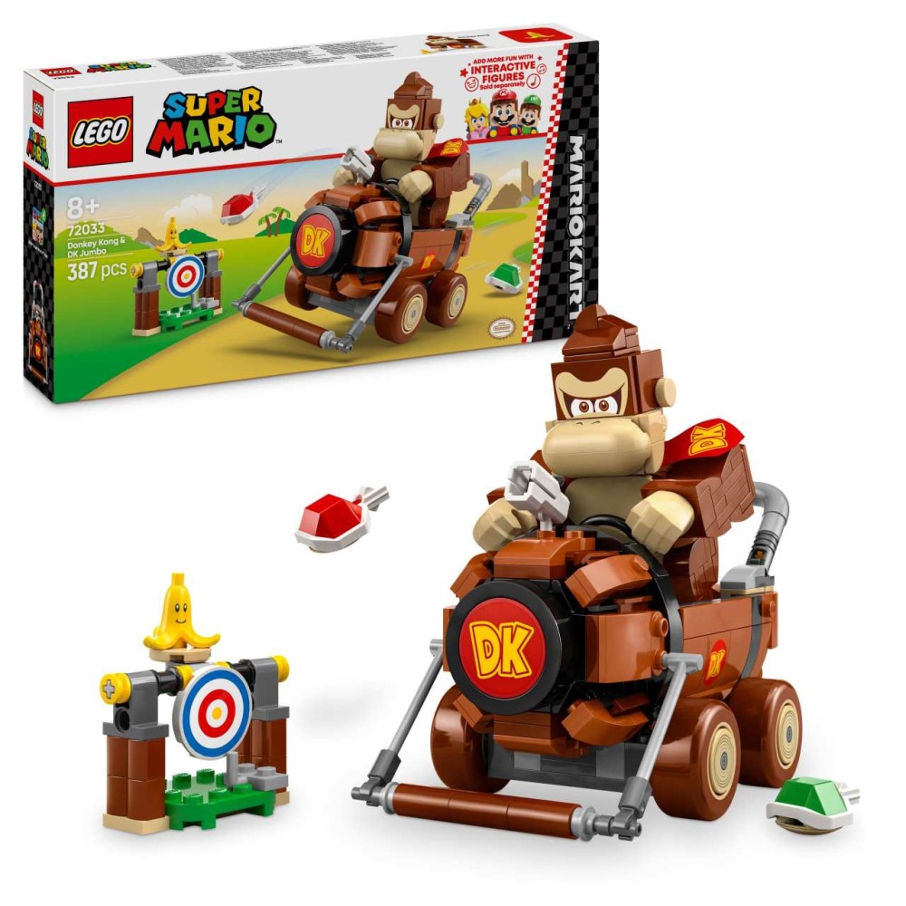 LEGO Super Mario: Mario Kart – Donkey Kong & DK Jumbo 72033